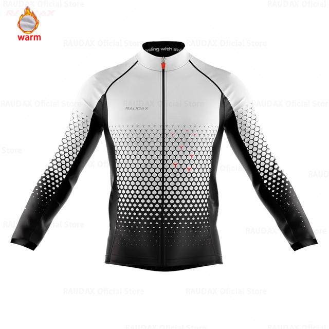 Cycling Commuter Jacket - 冬用サイクリングウェア 2026 Raudax プロチーム 長袖サイクリングジャージ MTB