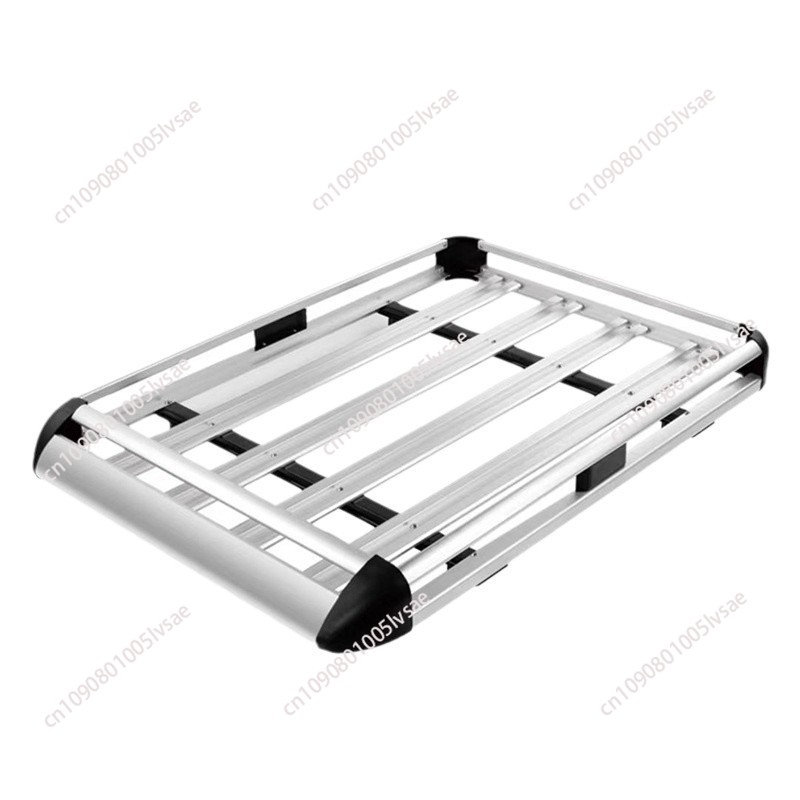 Cargo Rack Aluminum - ユニバーサル2階建てルーフラック、頑丈なアルミ合金製カーゴバスケット/ラゲッジラック付き