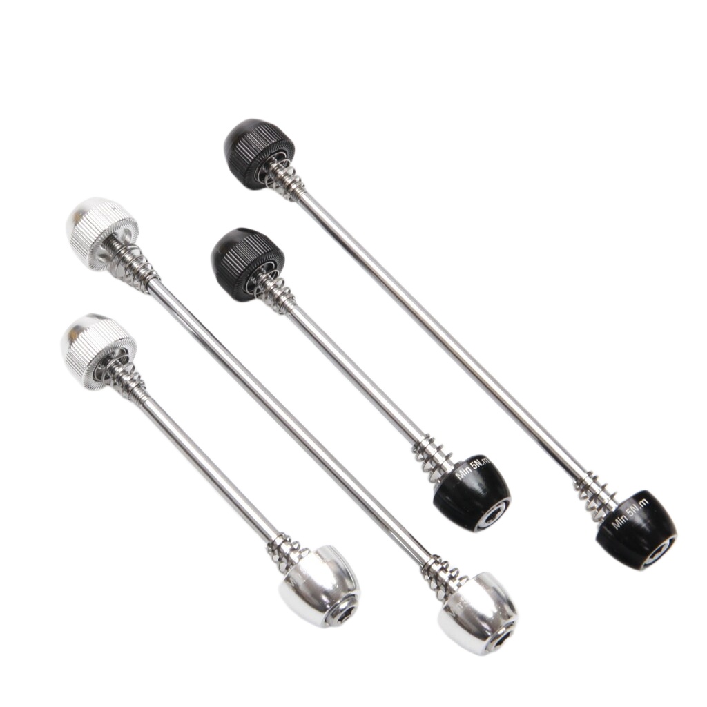 Dynamo Hub Front - Mr.Tiparts 自転車スローリリースハブアクスル 111/172mm ブロンプトン＆ダホン折りたたみ自転車用フロントリアホイールアクスル