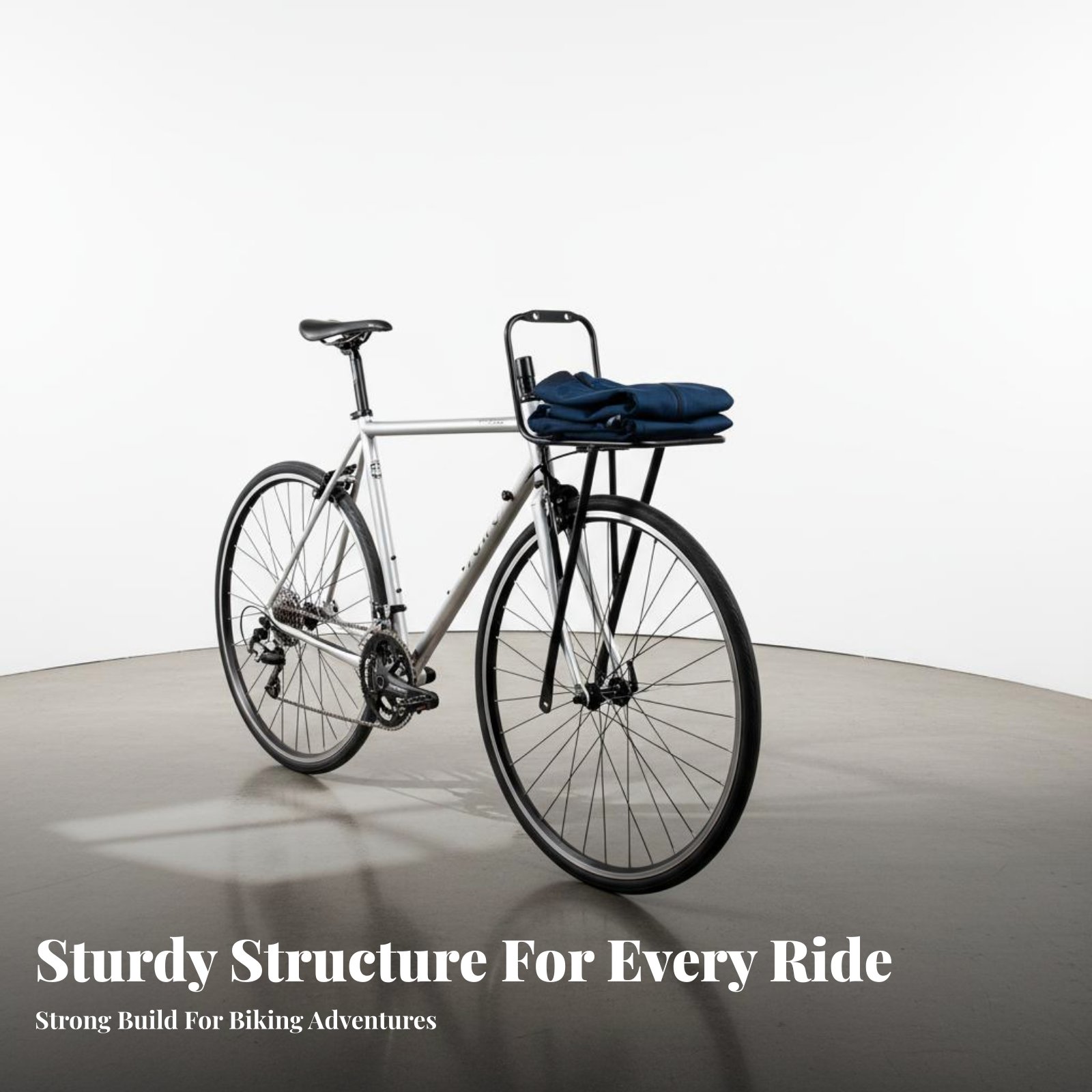 Cargo Rack Aluminum - 自転車フロント荷物ラック 軽量アルミニウム製フロントパニアラック 大容量 サイクリング愛好家向け 簡単に取り付け可能