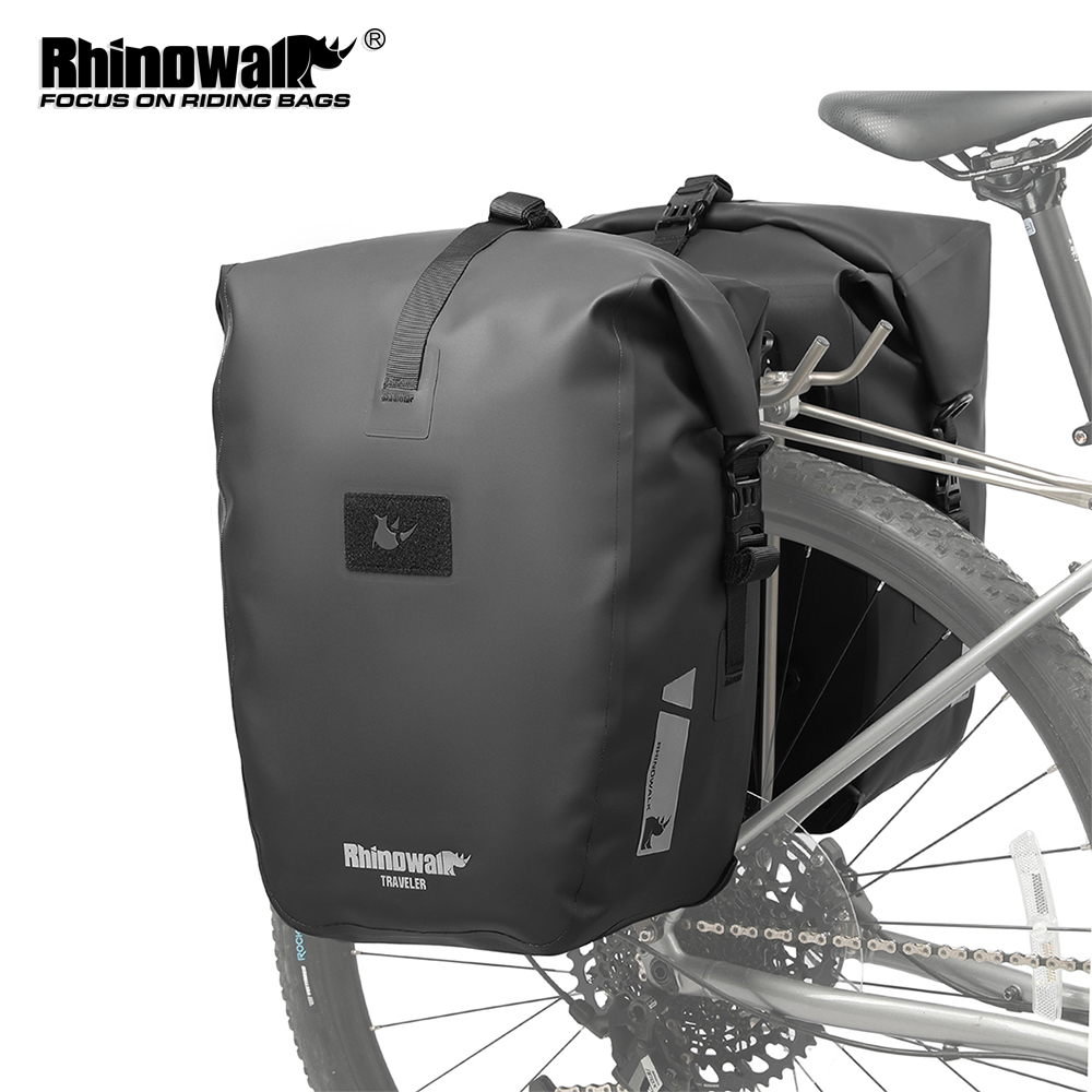 Cycling Commute Bag - Rhinowalk 自転車パニアバッグ 6L/12L/20L/25L クイックリリース 防水 サイドバッグ