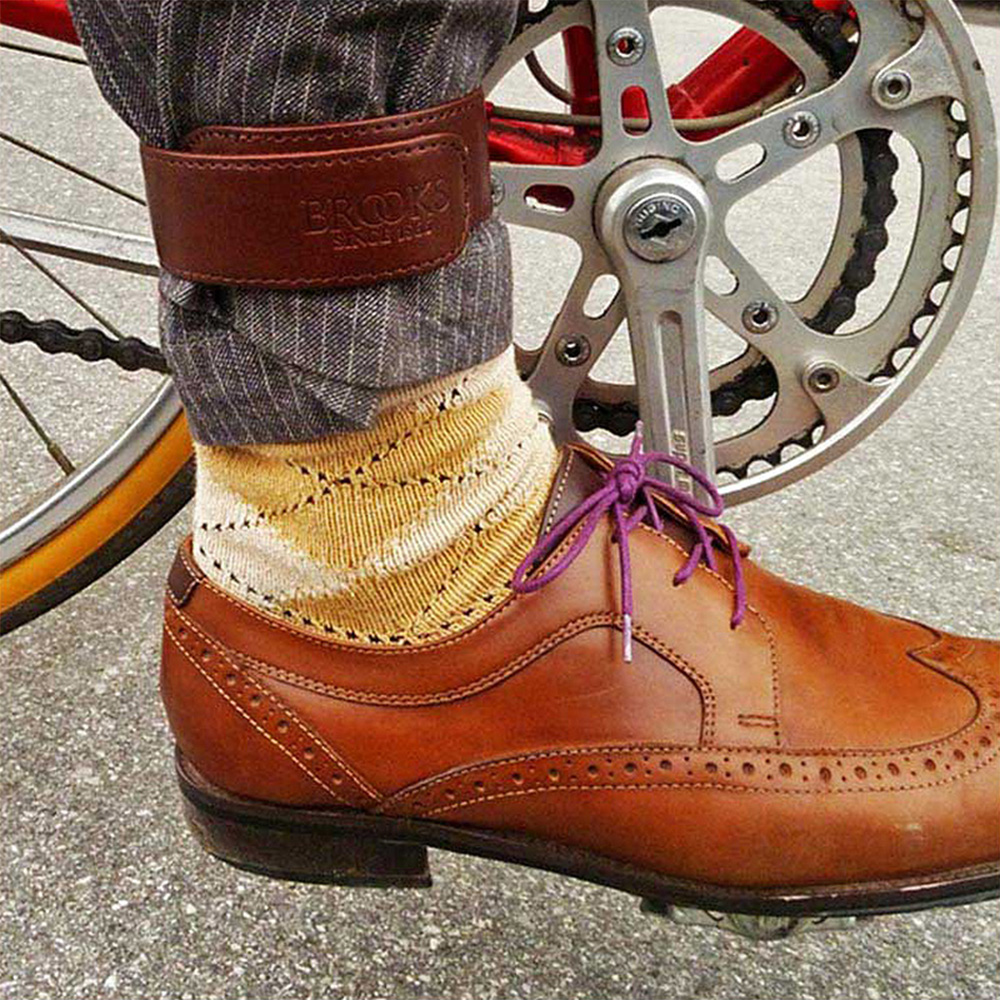 Cycling Commute Pants - ブルックス コミューター サイクリング レッグストラップ バイクパンツバンド アンクルストラップ