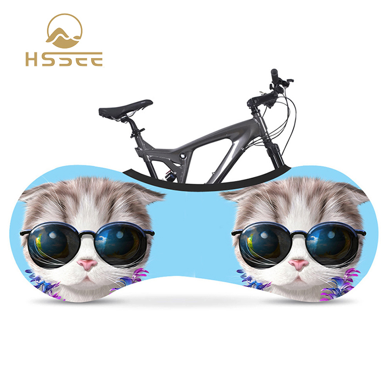 Cycling Commute Bag - HSSEEスタイリッシュなマウンテンバイクカバー、ソフトミルクシュレッダースムース26インチロードバイク保護カバー自転車MTBエラスティック収納バッグ