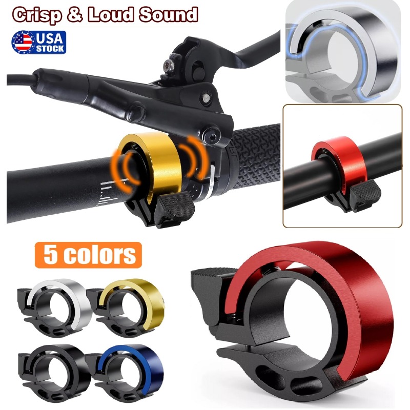 Bell Handlebar Ring - 自転車ベル MTB 自転車ホーン合金自転車リングサウンドビープ音色アラームサイクリングハンドルバー自転車呼び出し自転車アクセサリー