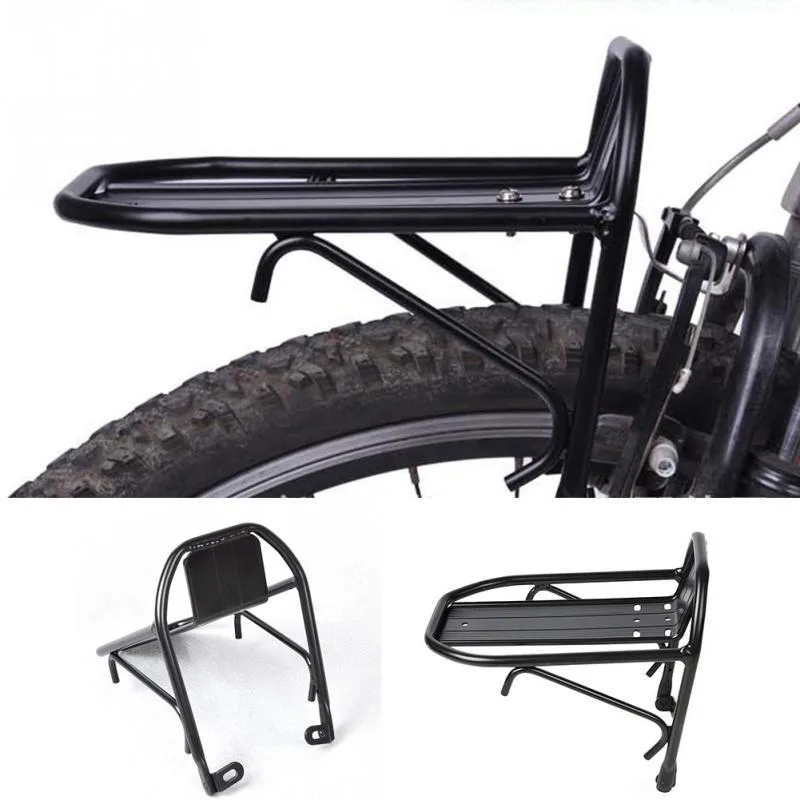Cargo Rack Aluminum - 自転車フロントラック アルミ合金製荷物キャリアラック マウンテンバイクフロント荷物ラック サイクリング用マウンテンバイクアクセサリー