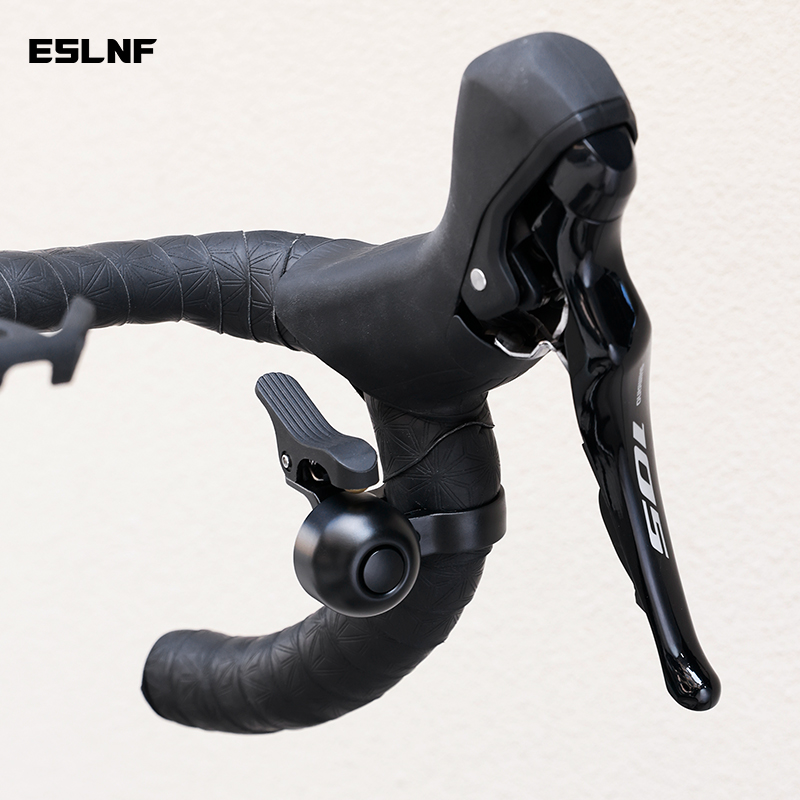 Bell Handlebar Ring - ESLNF 自転車ベルロードバイクリング大音量警告自転車ハンドルバー銅合金リングホーン安全サイクリング用