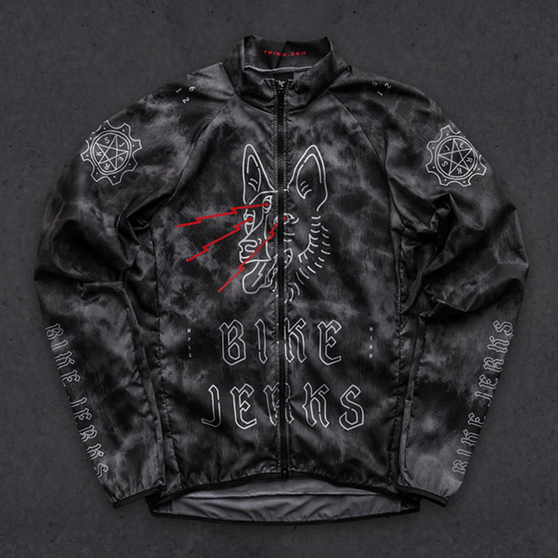 ツインシックス春/秋バイク防風防水男性サイクリングジャージト - Cycling Commuter Jacket のレビューと価格