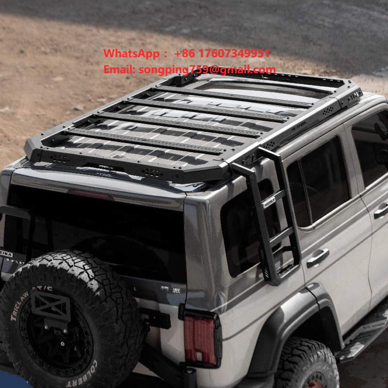 新型デザイン アルミ製 エクスプローラー ルーフラック 荷物 - Cargo Rack Aluminum のレビューと価格