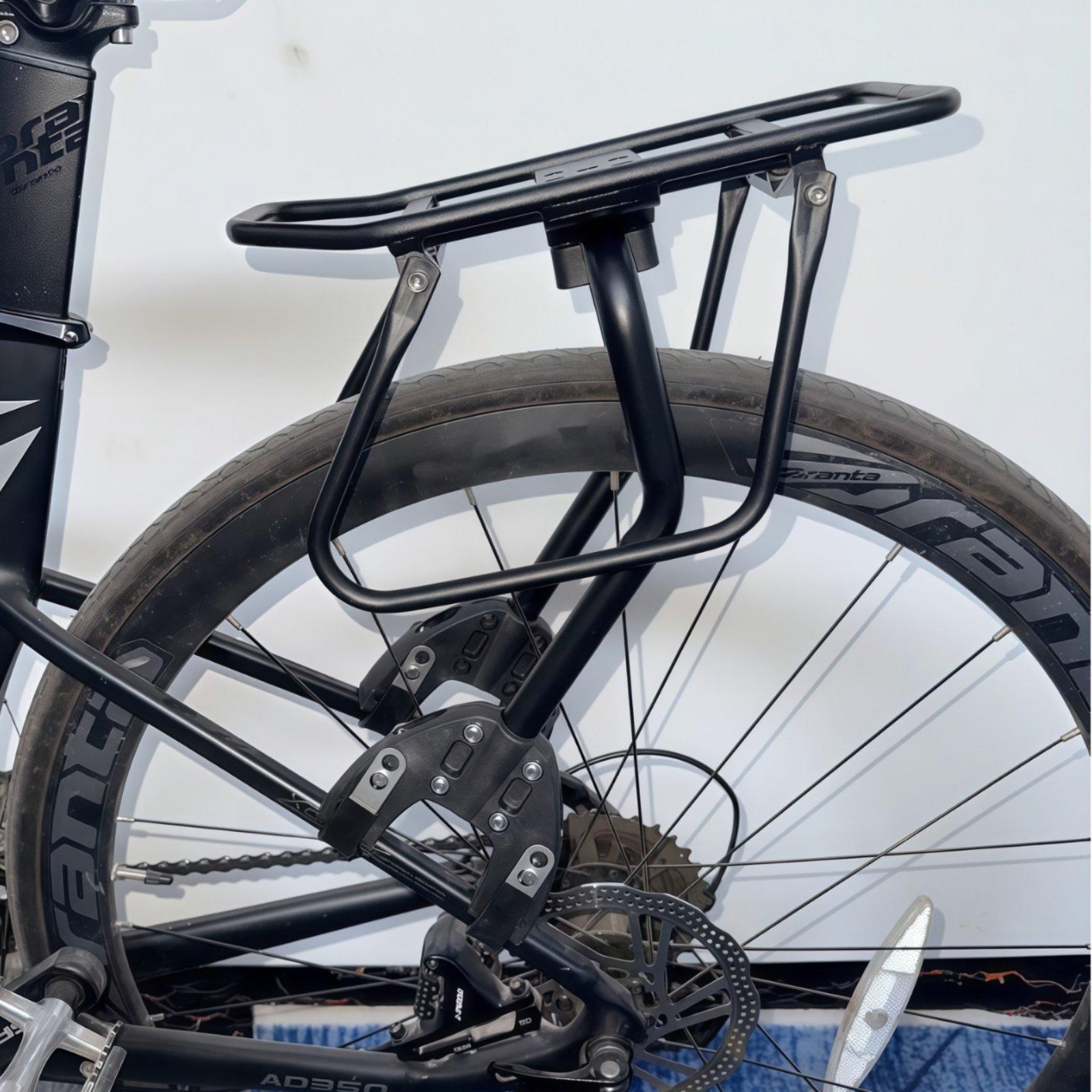 クイックリリースサイクルカーゴラック 取り付け簡単 シートポ - Cycling Commute のレビューと価格