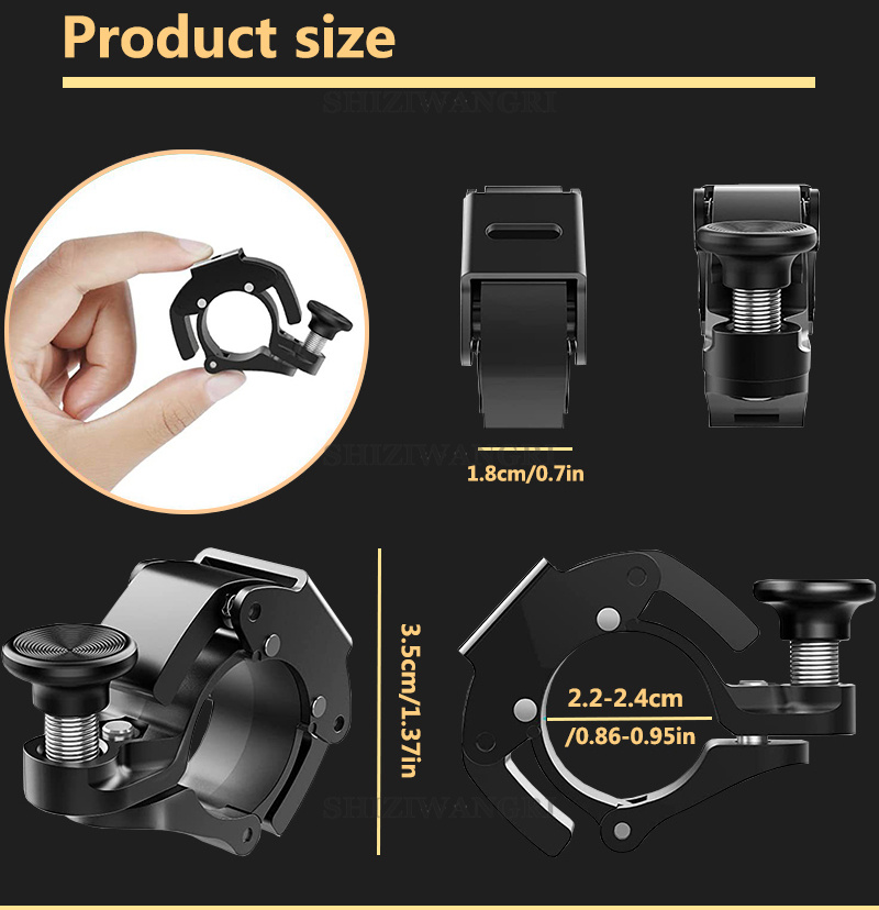 隠し自転車ベル,ホーンリング,サウンドアラーム,安全ハンドル - Bell Handlebar Ring のレビューと価格