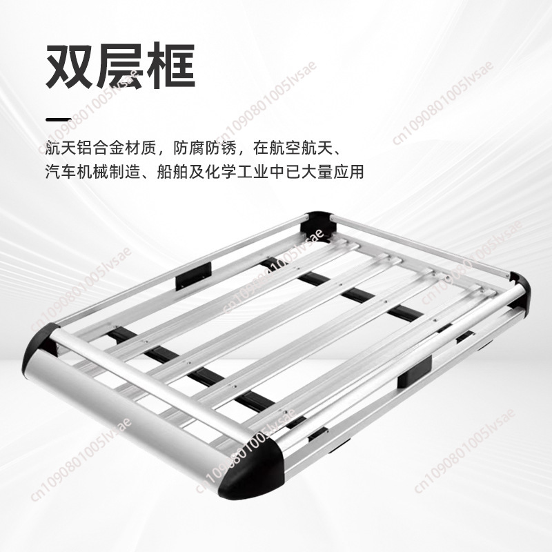 ユニバーサル2階建てルーフラック、頑丈なアルミ合金製カーゴバ - Cargo Rack Aluminum のレビューと価格