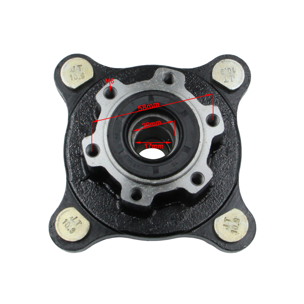 17-20mm 110mm*4 スタッドフロントホイール 6 - Dynamo Hub Front のレビューと価格