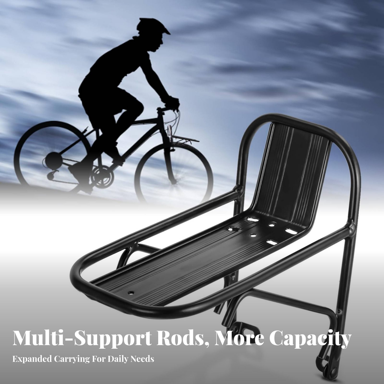 サイクルフロントラック アルミ合金構造 フロントバイク荷物ラ - Cargo Rack Aluminum のレビューと価格