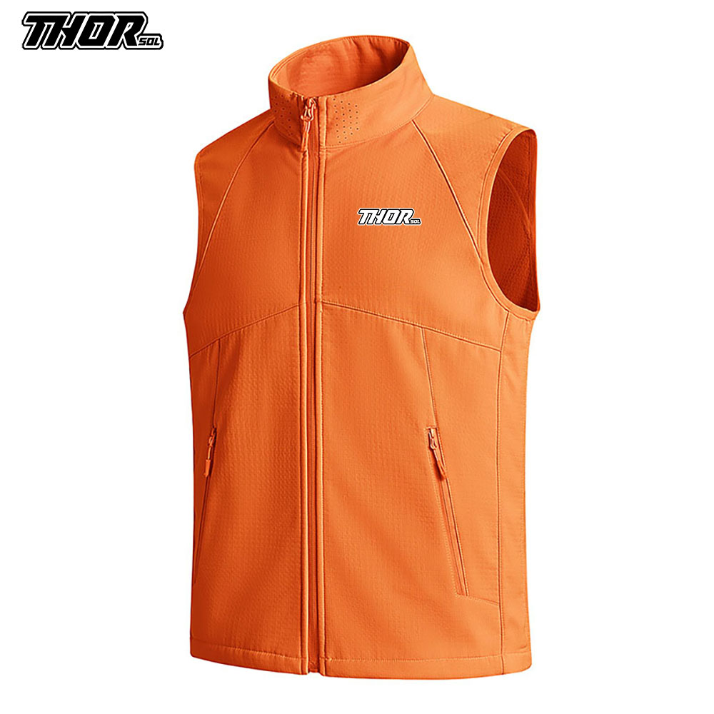 THORSOL 冬サイクリングベスト防風男性 MTB ジレ  - Cycling Commuter Jacket のレビューと価格