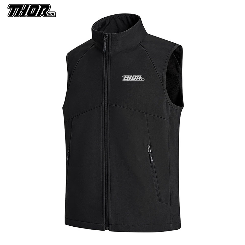 THORSOL 冬サイクリングベスト防風男性 MTB ジレ  - Cycling Commuter Jacket のレビューと価格