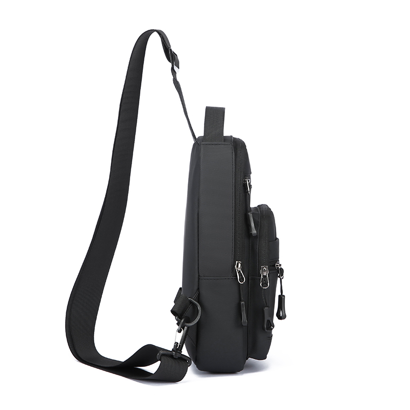 男性用チェストバッグ 撥水性 オックスフォード フロントジッ - Cycling Commute Bag のレビューと価格