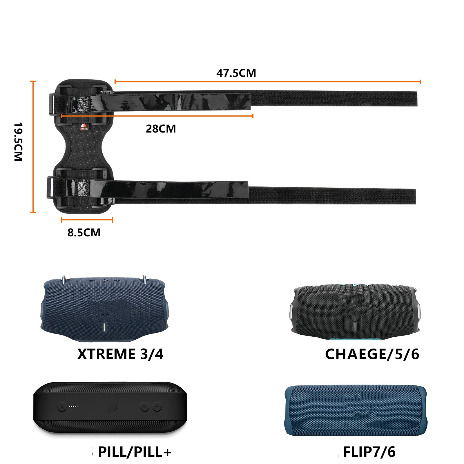 JBL Xtreme 3/4 スピーカーストラップ Char - Cycling Commute Bag のレビューと価格