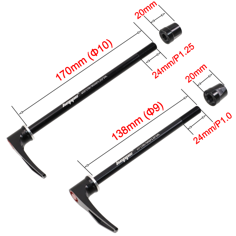 HEPPE バイクスルーアクスル 9x100 10x135  - Dynamo Hub Front のレビューと価格