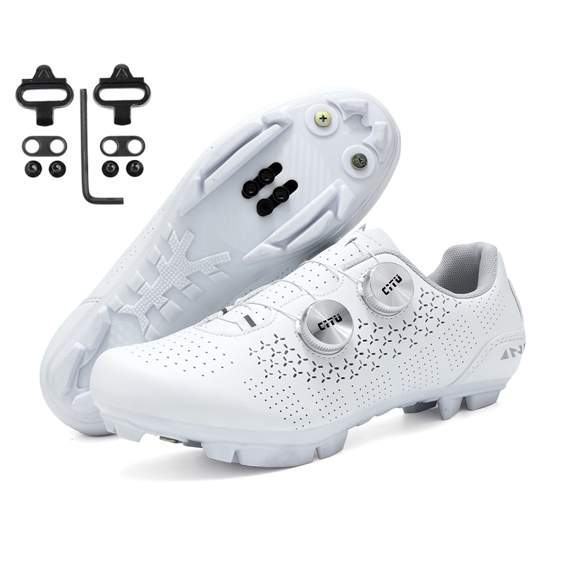 MTBサイクリングシューズ メンズ クリートシューズ フラッ - Cycling Commuter Shoes のレビューと価格