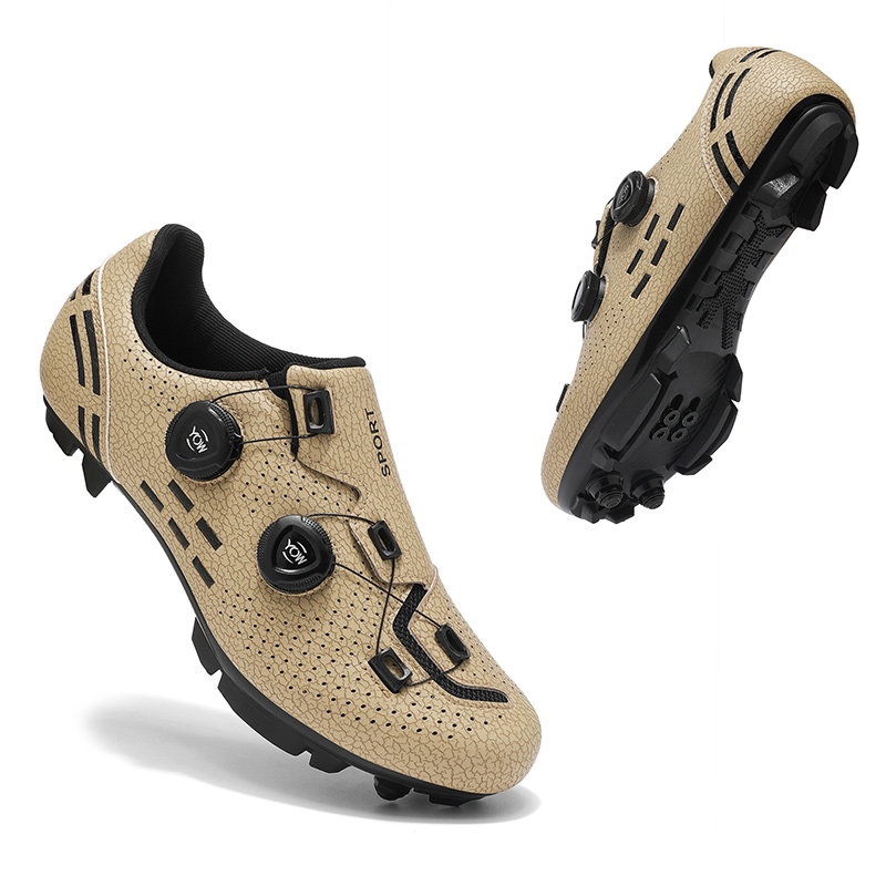 Mtb サイクリングシューズ男クリート靴屋外マウンテンバイク - Cycling Commuter Shoes のレビューと価格