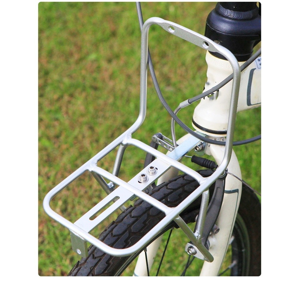 /シルバー/アルミニウム/合金フロントバスケットラック 20 - Cargo Rack Aluminum のレビューと価格