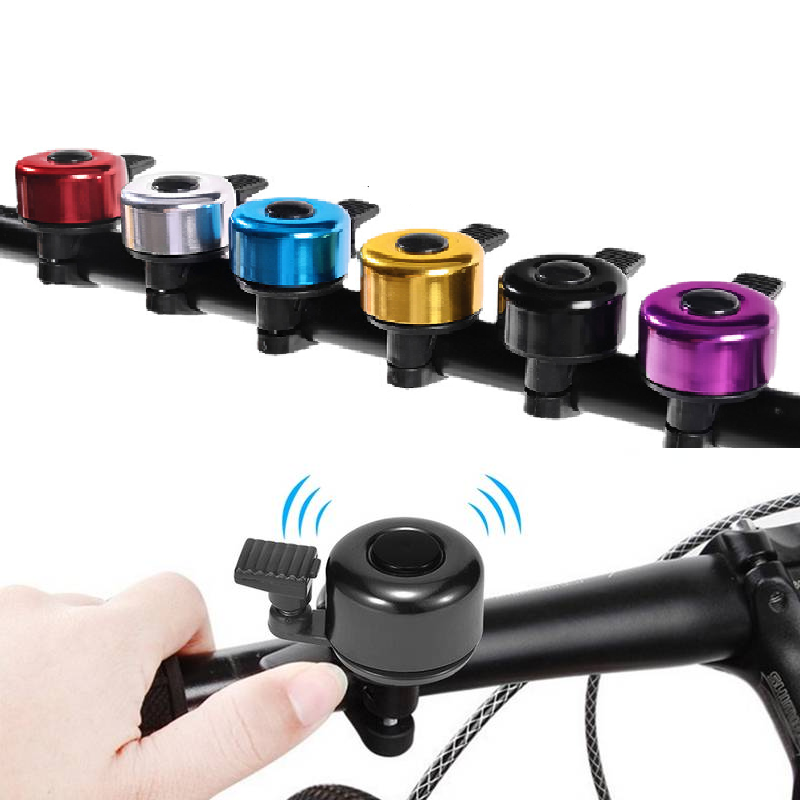 安全警告用の金属製自転車ベル,安全ハンドルバー,新品 - Bell Handlebar Ring のレビューと価格