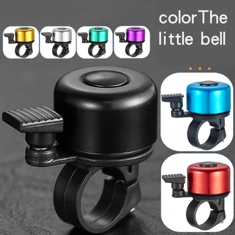 安全警告用の金属製自転車ベル,安全ハンドルバー,新品 - Bell Handlebar Ring のレビューと価格