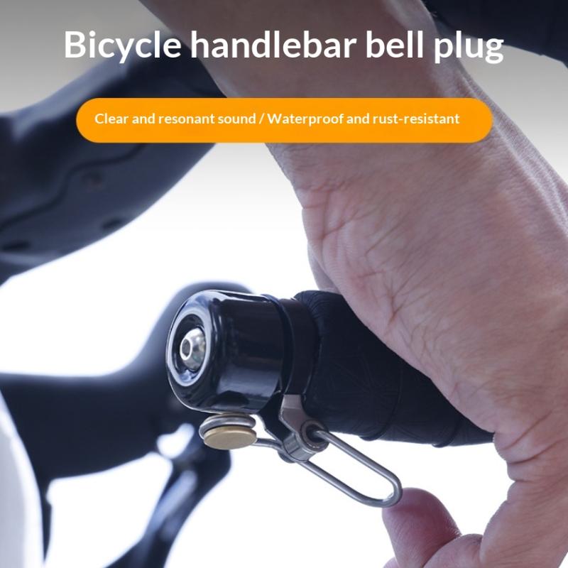 自転車ベル湾曲ハンドルバープラグベルホーン防水 80dB 大 - Bell Handlebar Ring のレビューと価格