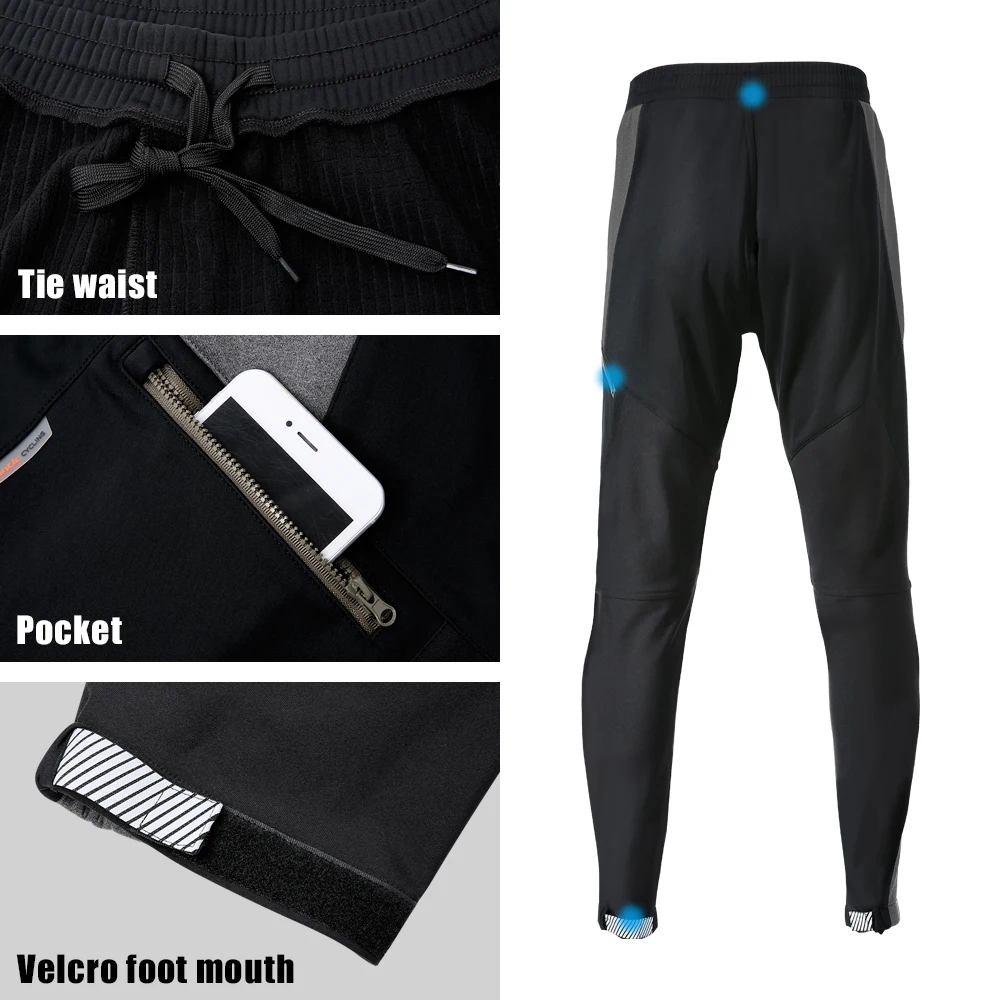 Santic カジュアルサイクリングパンツメンズ冬アウトドア - Cycling Commute Pants のレビューと価格