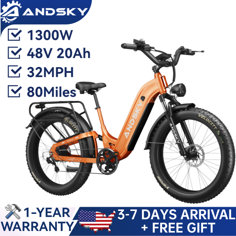 ANDSKY Gravita LSステップスルー電動自転車  - Commuting On Mountain Bike のレビューと価格