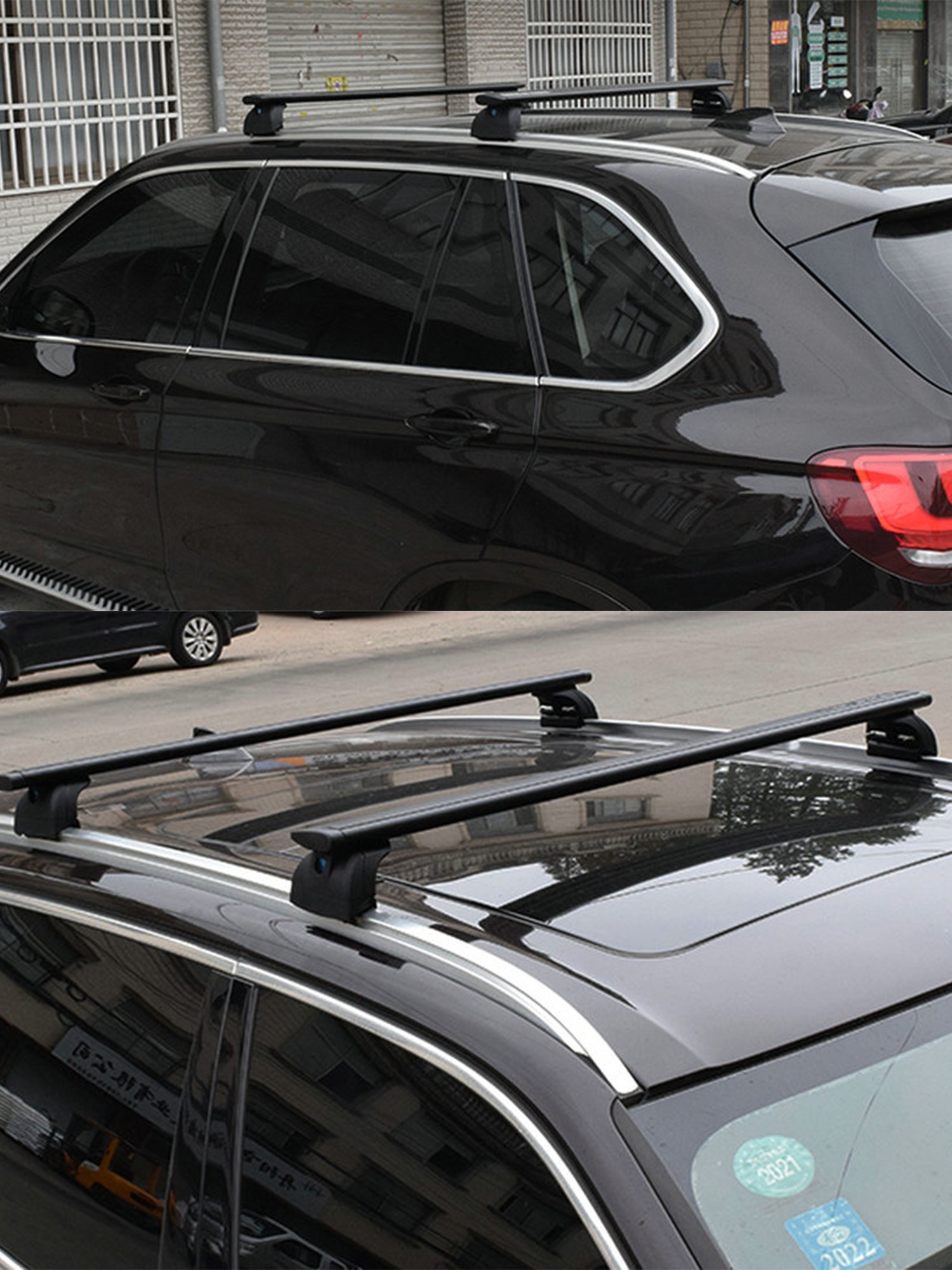 2 個のアルミ製調整可能なクロスバー、スバルフォレスタースポ - Cargo Rack Aluminum のレビューと価格