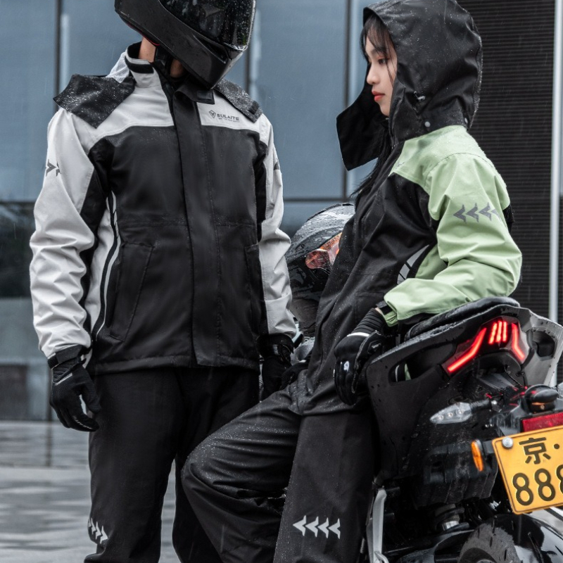 オックスフォード製バイク用レインスーツ 防水ジャケット＆パン - Cycling Commute Pants のレビューと価格