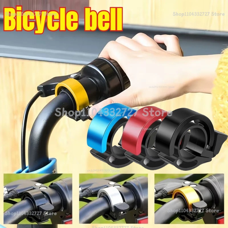 目に見えない合金自転車ベル大音量クリアサウンド警告アラームユ - Bell Handlebar Ring のレビューと価格