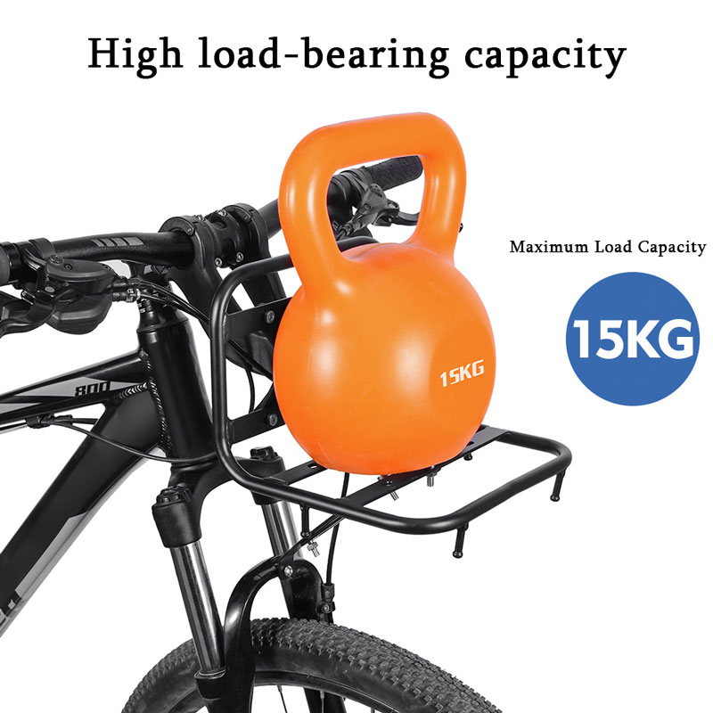 自転車フロントラックアルミ合金多機能自転車フロントラックMT - Cycling Commute Bag のレビューと価格