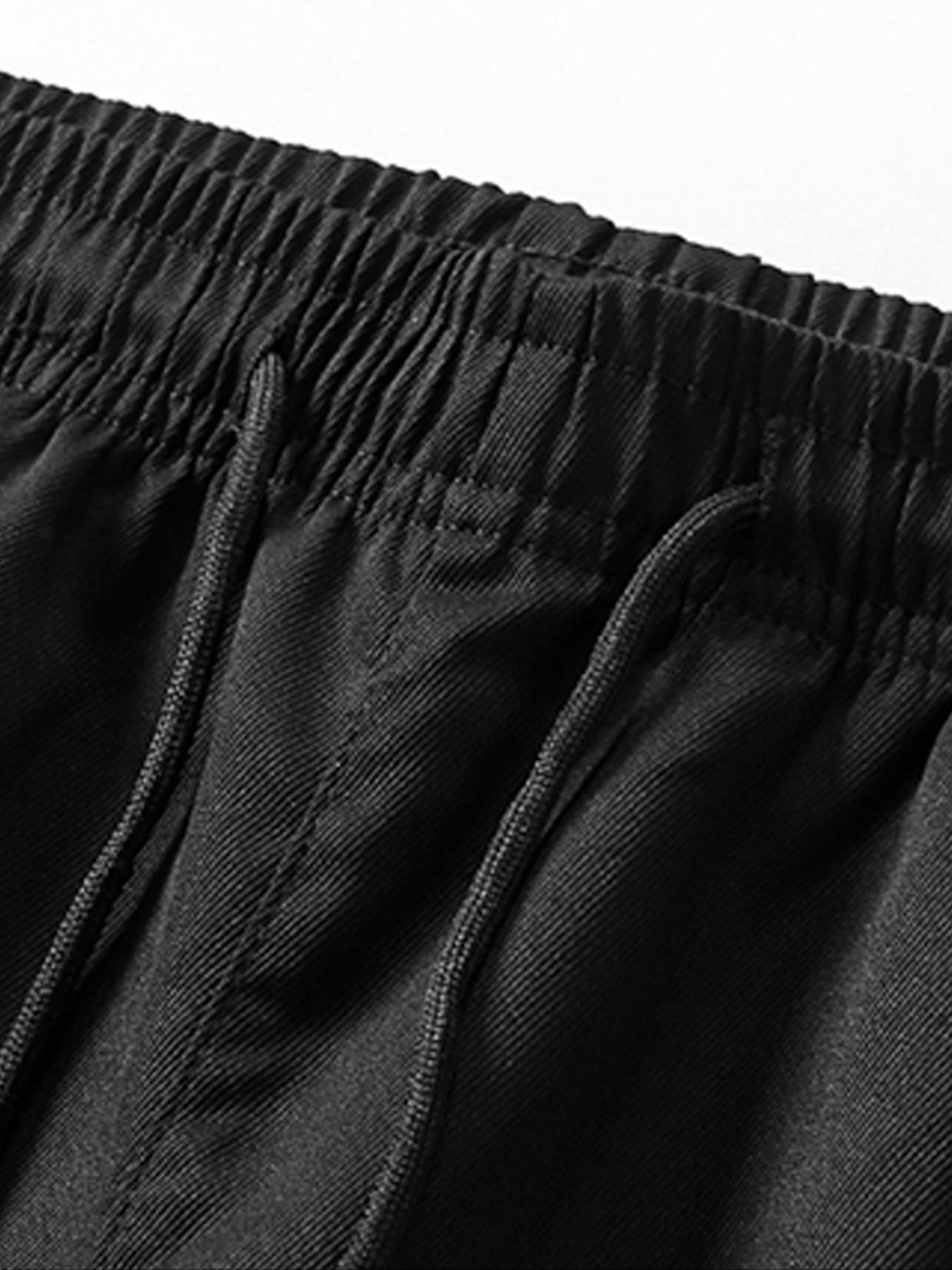 メンズ無地カジュアルスポーツショーツ、肌に優しい生地、吸湿性 - Cycling Commute Pants のレビューと価格