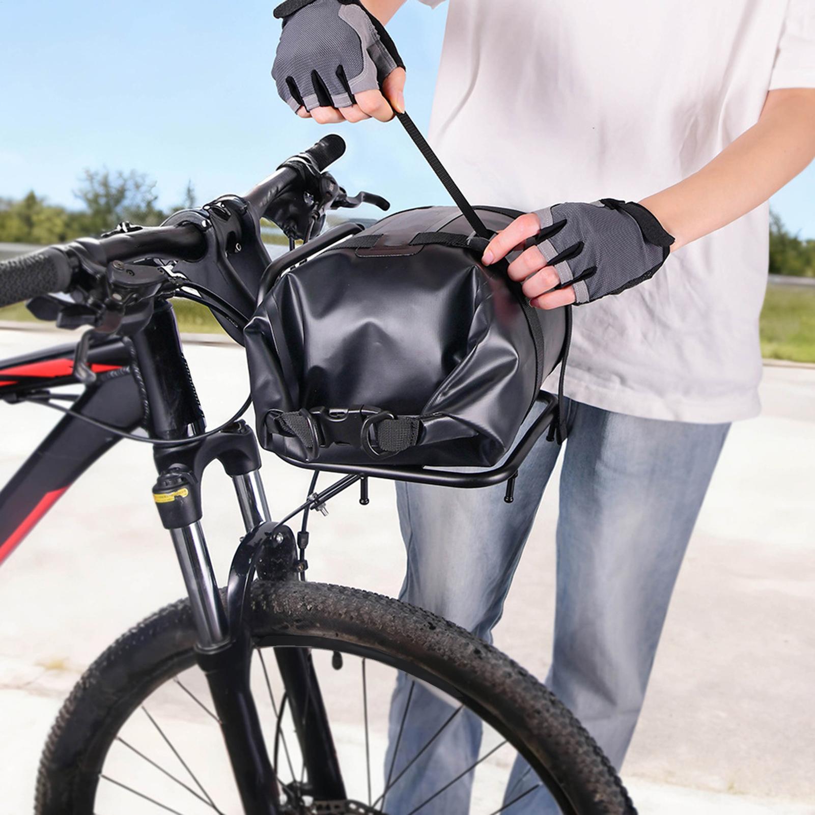 フロント自転車ラッククイックリリース強力キャリアバイクカーゴ - Cargo Rack Aluminum のレビューと価格